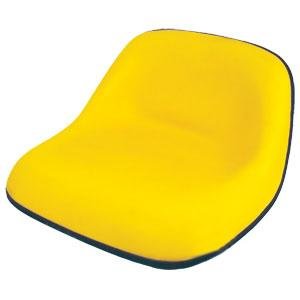 Universal Deluxe Riding Mower Seat — Waterproof Replacement (Yellow)