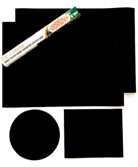 FitFabHome Oven, Toaster & Microwave Liner Combo