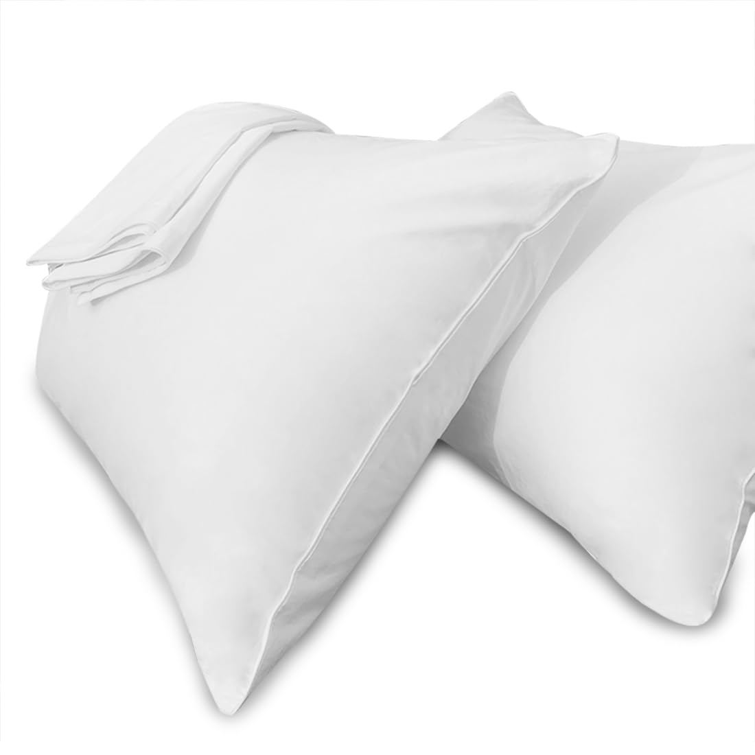 Precoco 100% Organic Cotton Zippered Pillowcases (Set of 2)