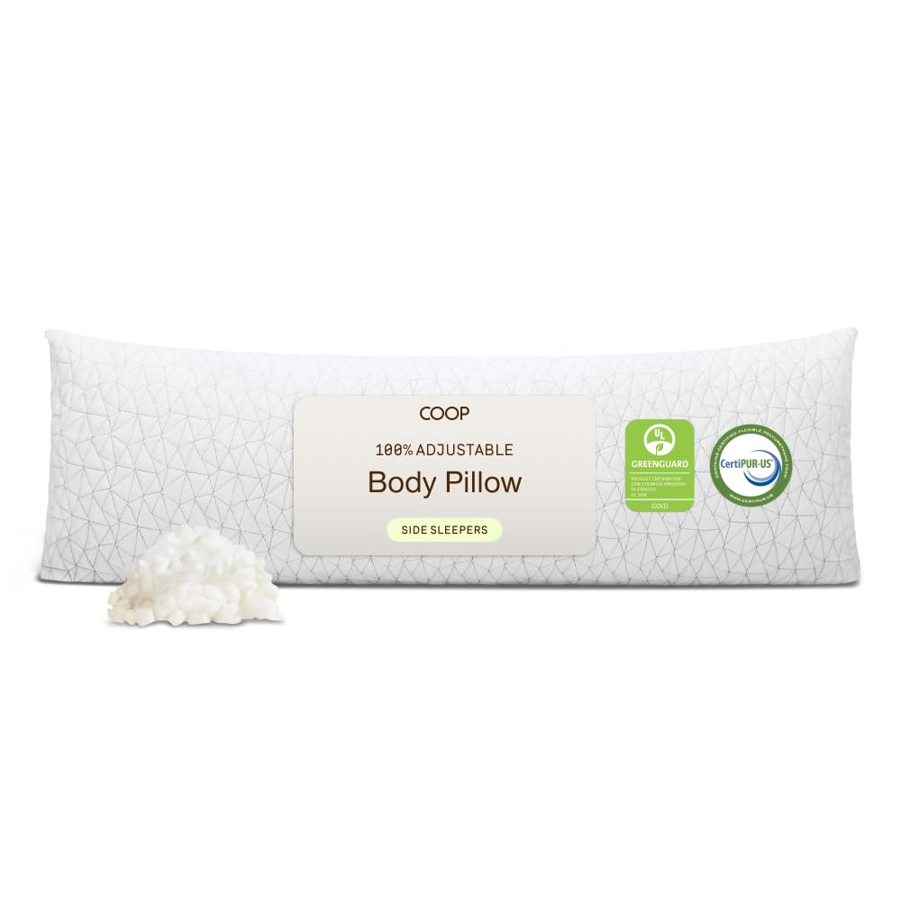 Coop Home Goods Adjustable Body Pillow