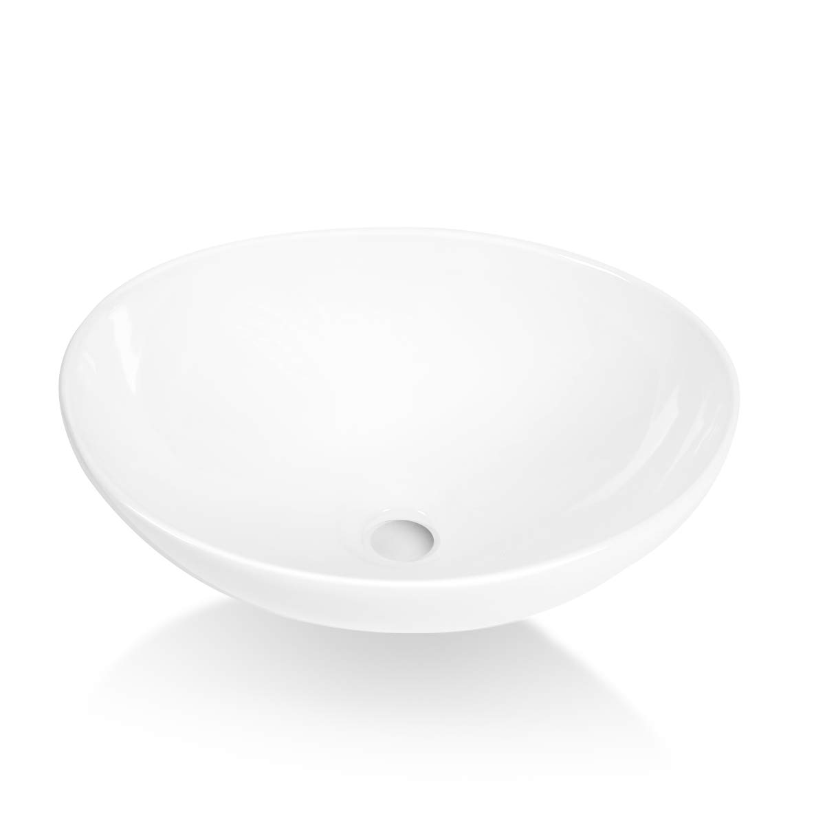 Sinber Oval Ceramic Vessel Sink