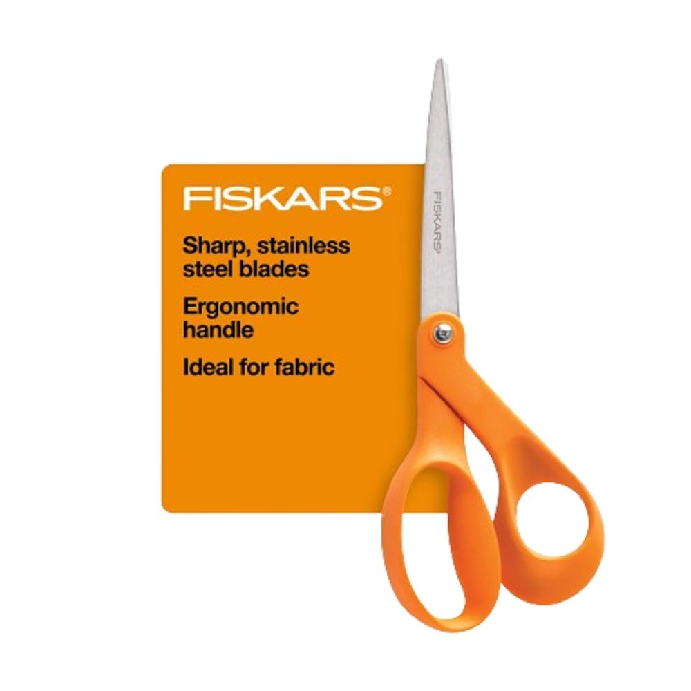 Fiskars 8in Original Orange-Handled Scissors