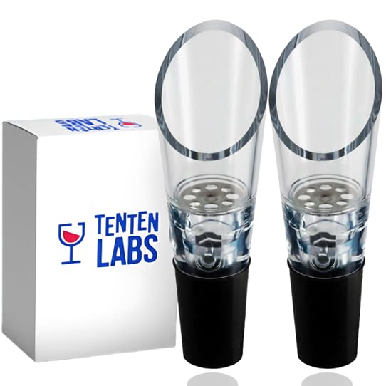 TenTen Labs Wine Aerator Pourer (2‑Pack)