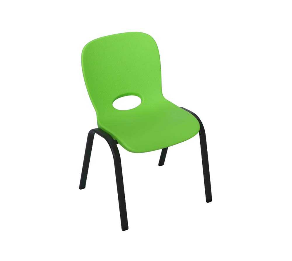 Lifetime 80473 Kids Stacking Chair, Lime Green (4 Pack)