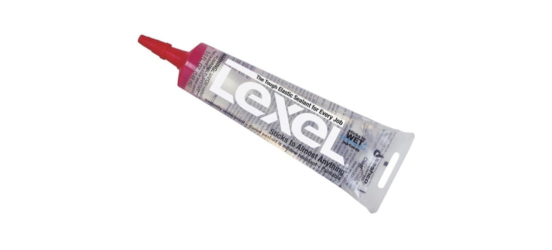 Sashco 13013-2 13013 5oz Sealants Clear Lexel Adhesive Caulk, 5-Ounce 5 ounces 1
