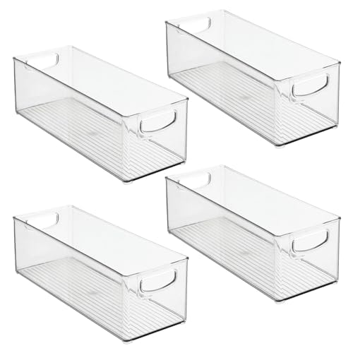 mDesign Kitchen Organizer Bins (4-Pack)