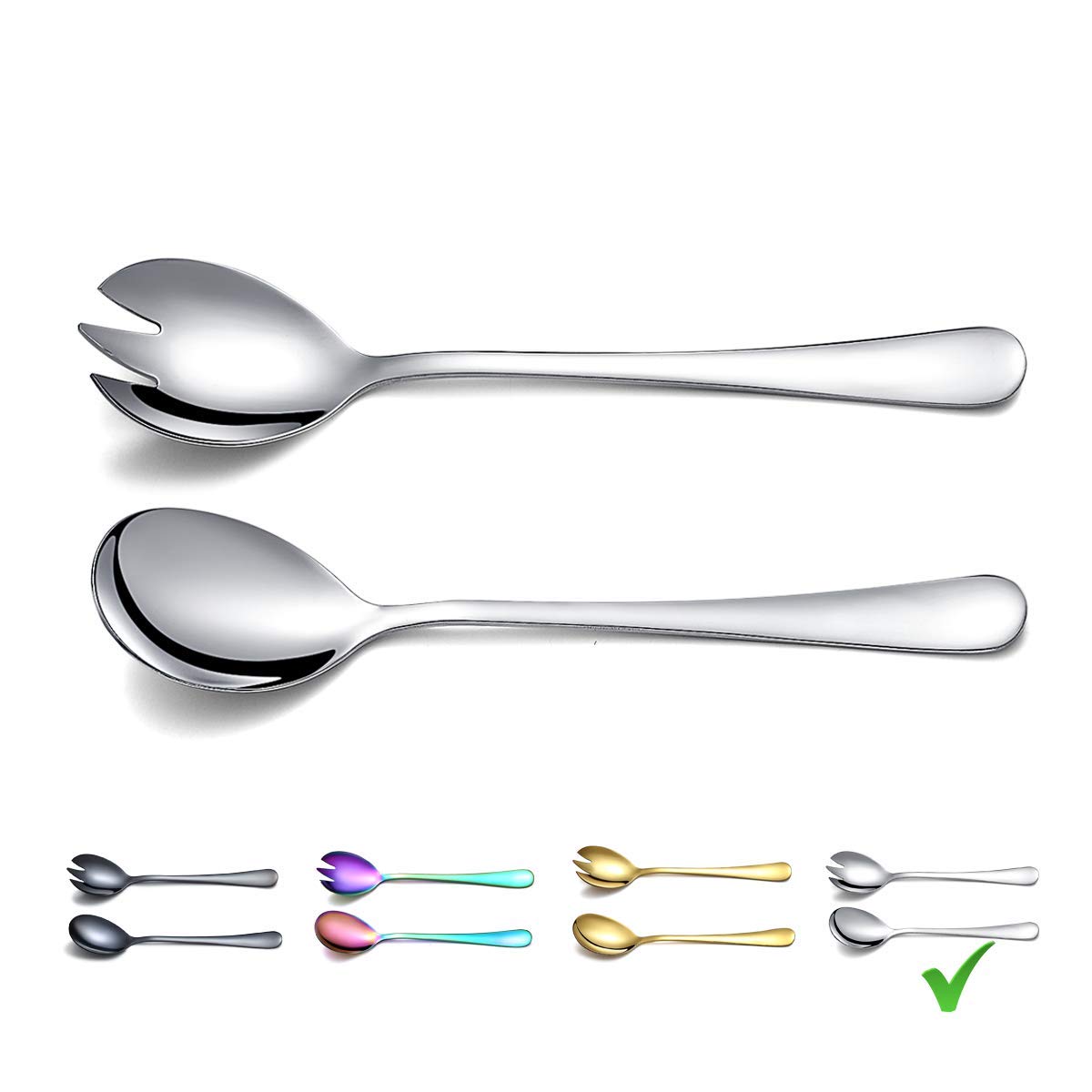 Berglander Stainless Steel Salad Servers