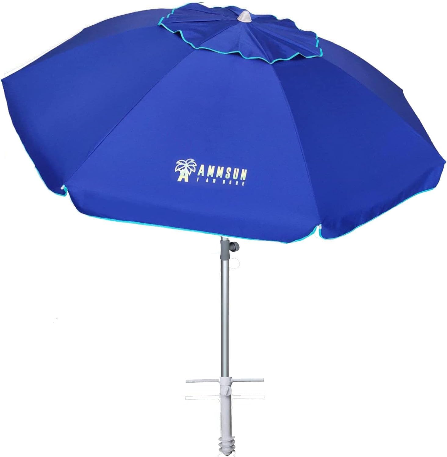 AMMSUN 7' Heavy-Duty Beach Umbrella