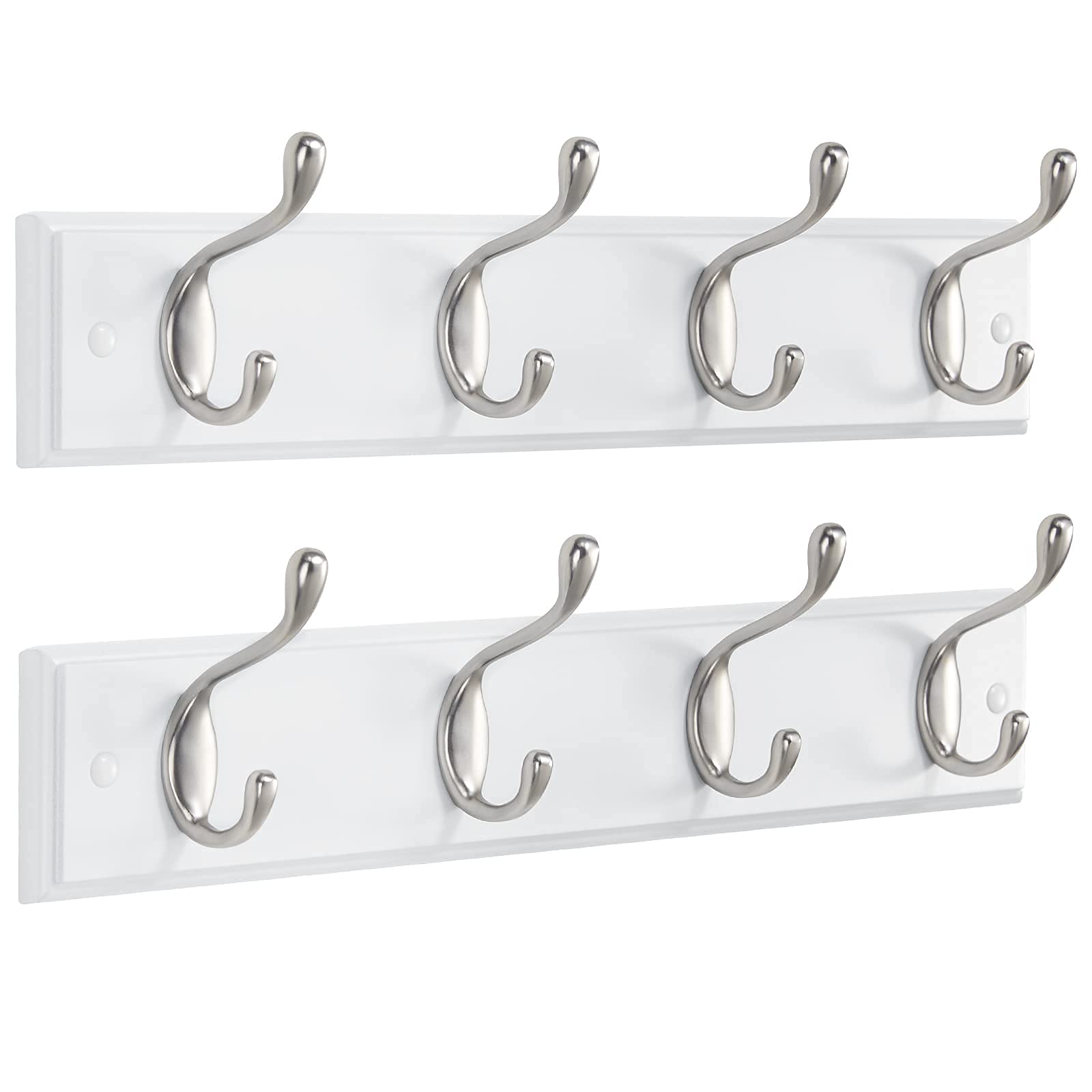 AMADA Homefurnishing Wall Coat Rack (2-Pack)