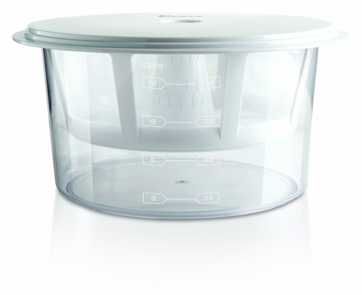 Euro Cuisine GY50 Greek Yogurt Maker with Ultra Fine Mesh Strainer Basket