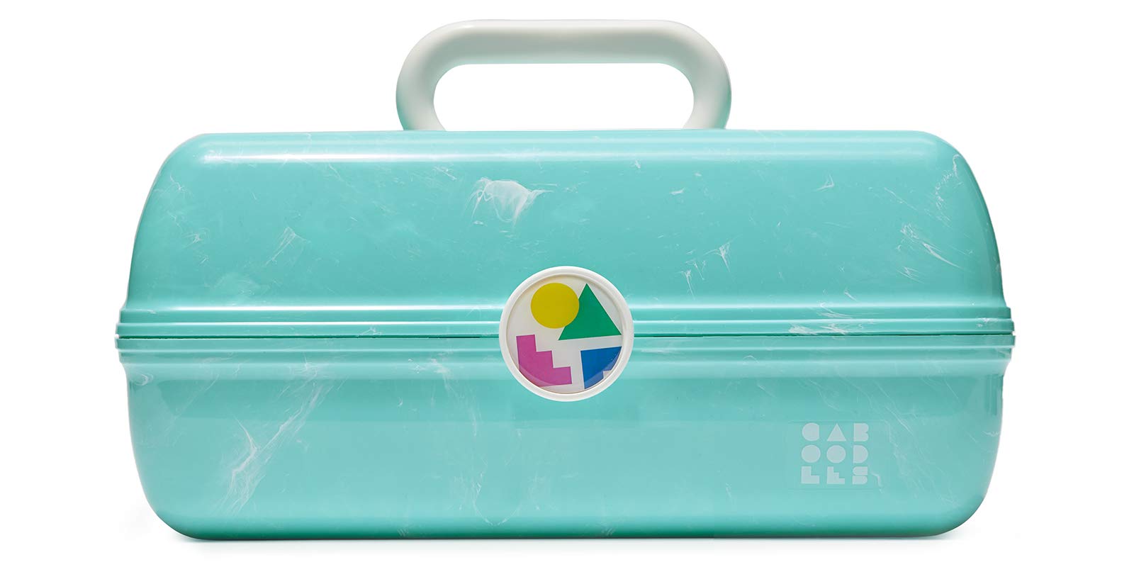 Caboodles On-The-Go Girl Case — Seafoam Marble