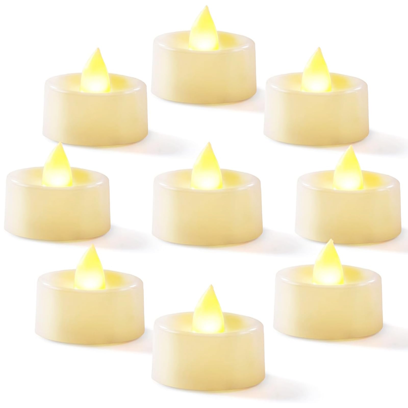 Homemory Tea Light LED Candles (Pack of 24)