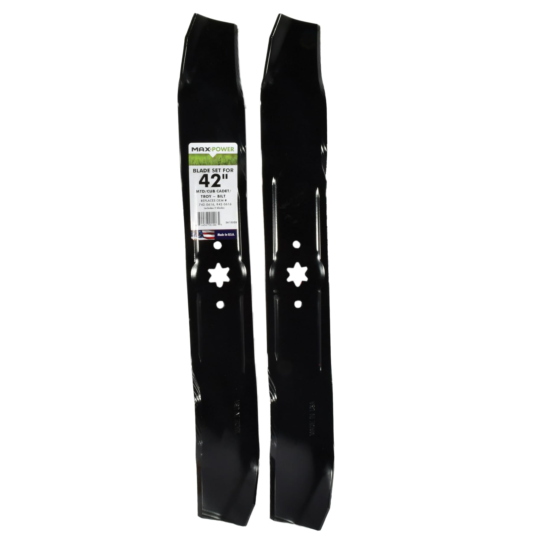 MaxPower 561532B 2-Blade Mulching Set