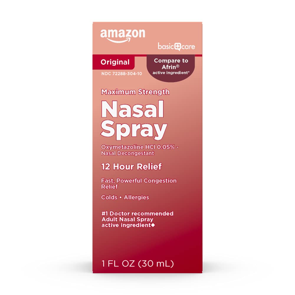 Amazon Basic Care 12-Hour Nasal Spray