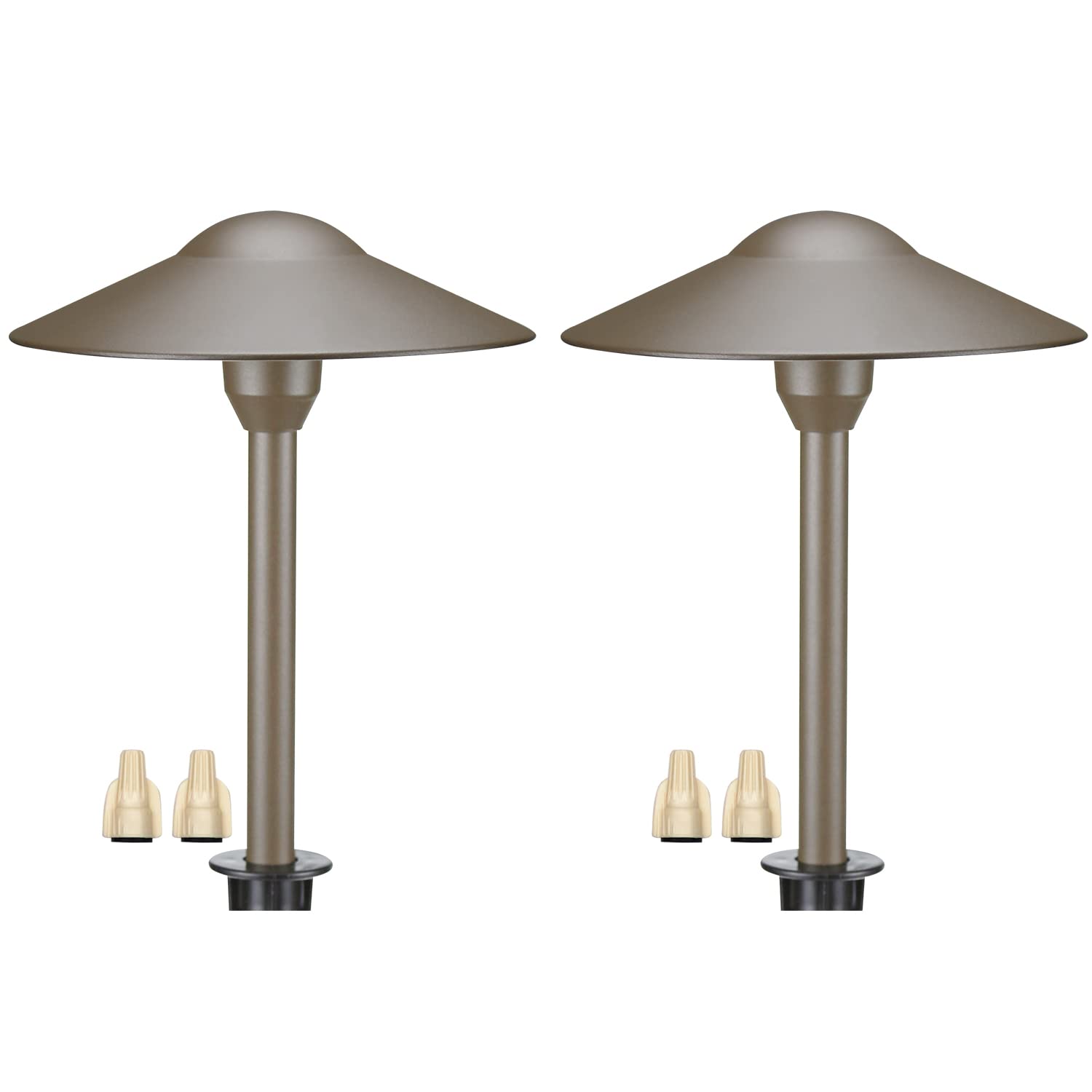 Lumina Cast Aluminum Path Lights