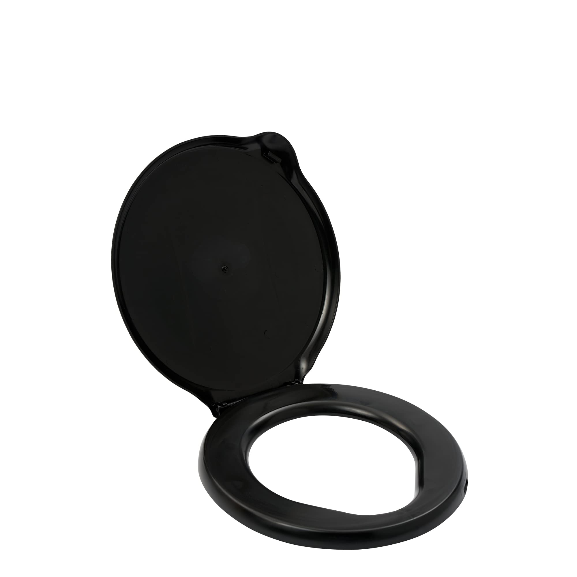 Reliance Products 9881-03 Luggable Loo Snap-on Toilet Seat with Lid for 5-gallon Bucket, black, 13.0 Inch x 1.5 Inch x 14.0 Inch