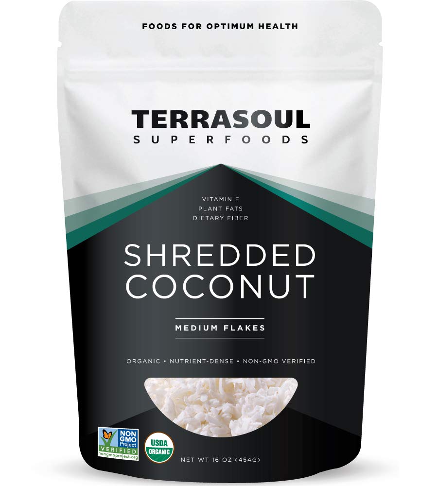 Terrasoul Superfoods Organic Coconut Flakes