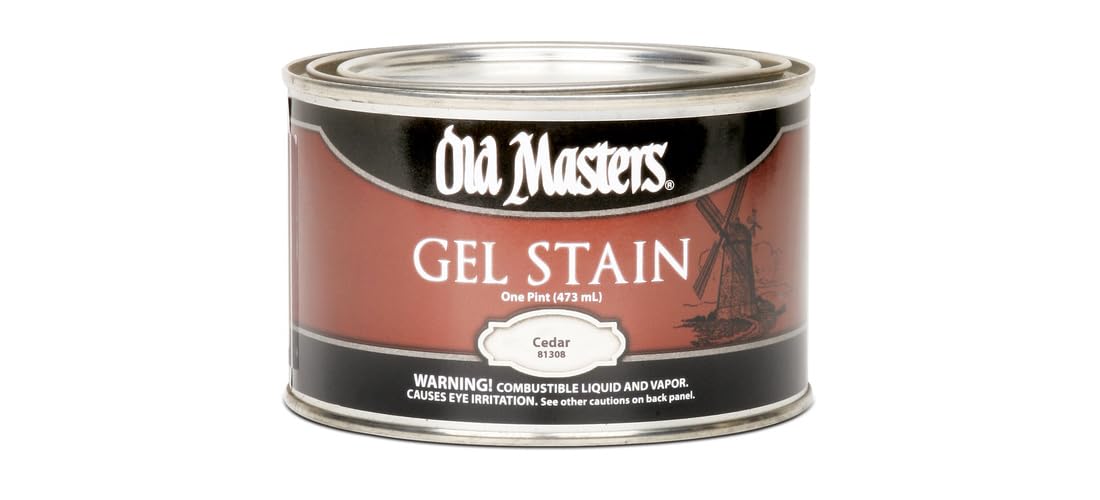 Old Masters Gel Stain — Cedar
