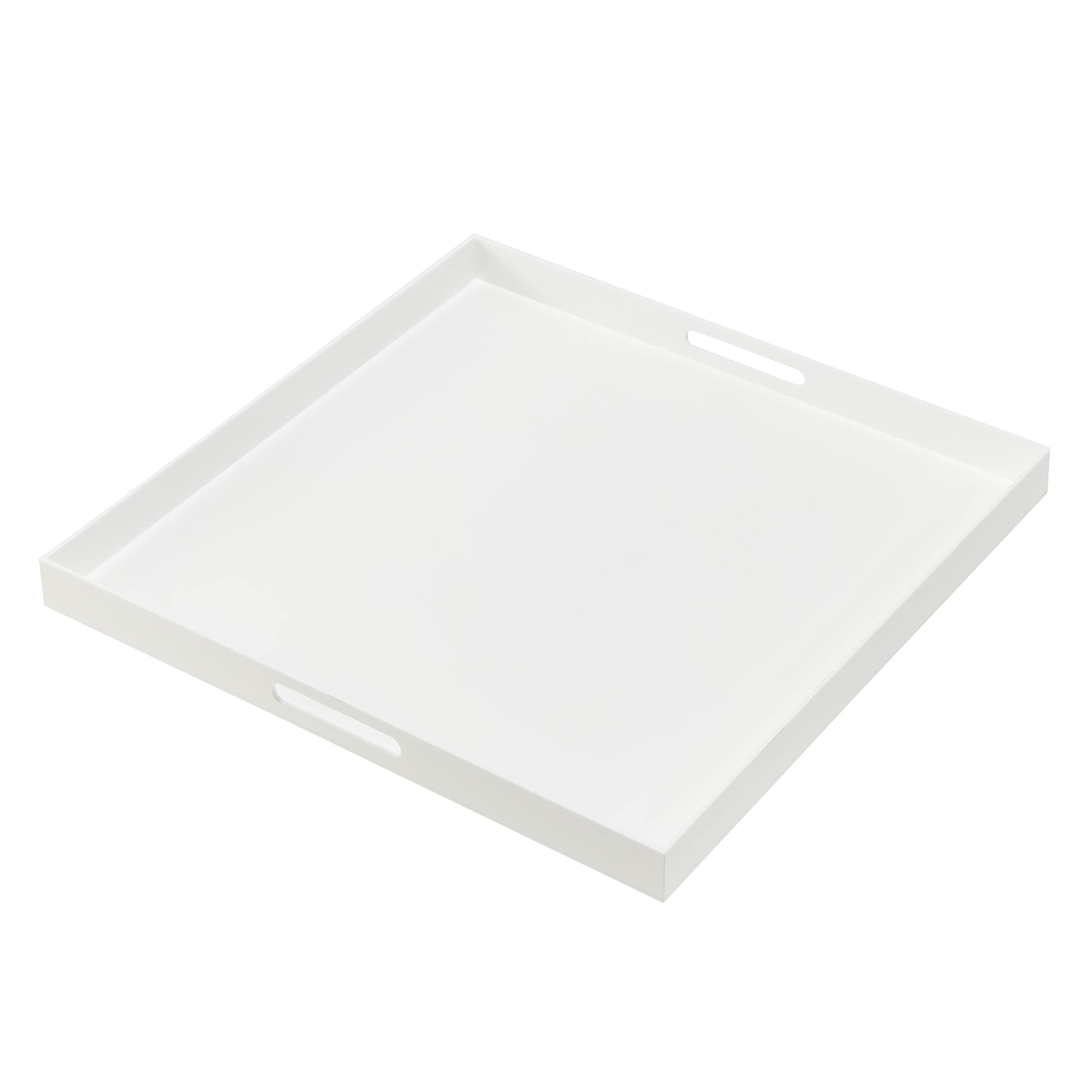MUKEEN Extra-Large Glossy Acrylic Tray 24"