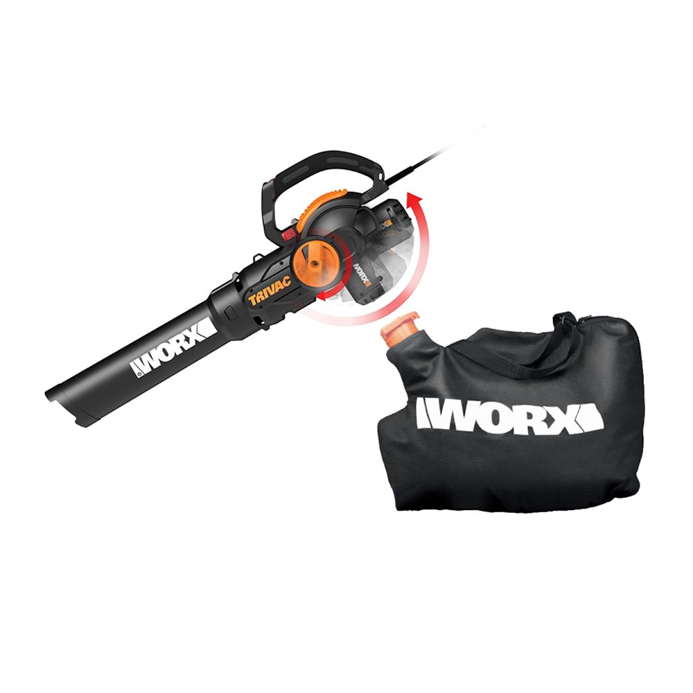 WORX Trivac WG512 3-in-1 Blower/Vac/Mulcher