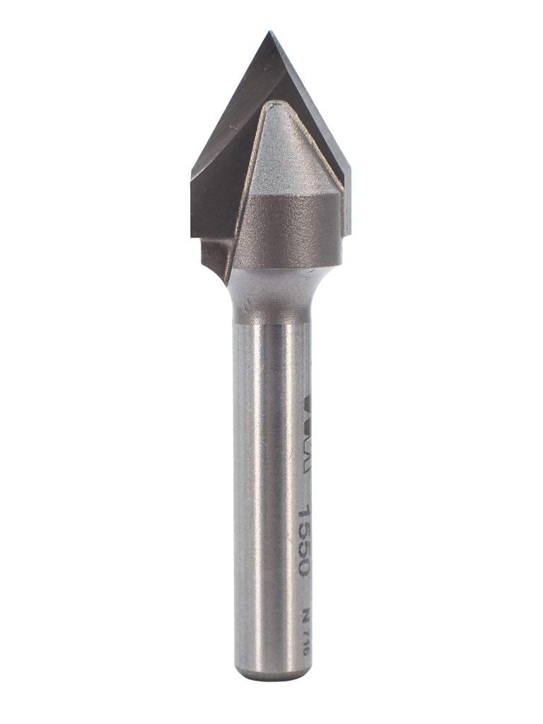 Whiteside 1550 V-Groove 60° Router Bit (1/4" Shank)