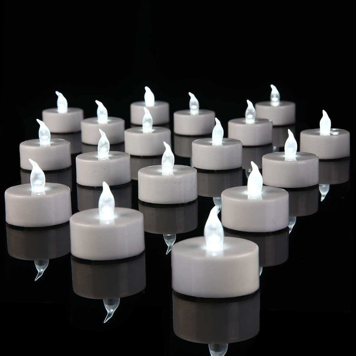 VETOUR LED Tea Lights 50‑Pack