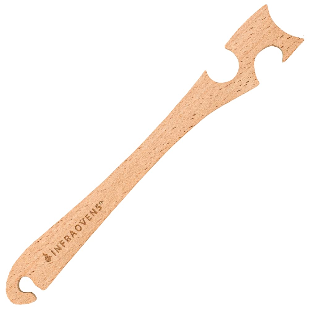 Wooden Oven Rack Puller Stick by INFRAOVENS