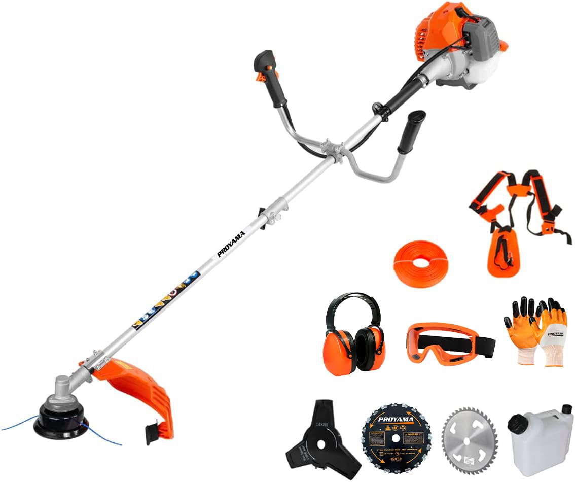 PROYAMA 42.7cc 2-Cycle Gas Brush Cutter