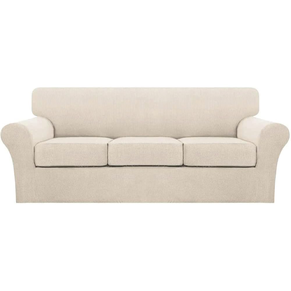 Turquoize Jacquard 4-Piece Slipcover