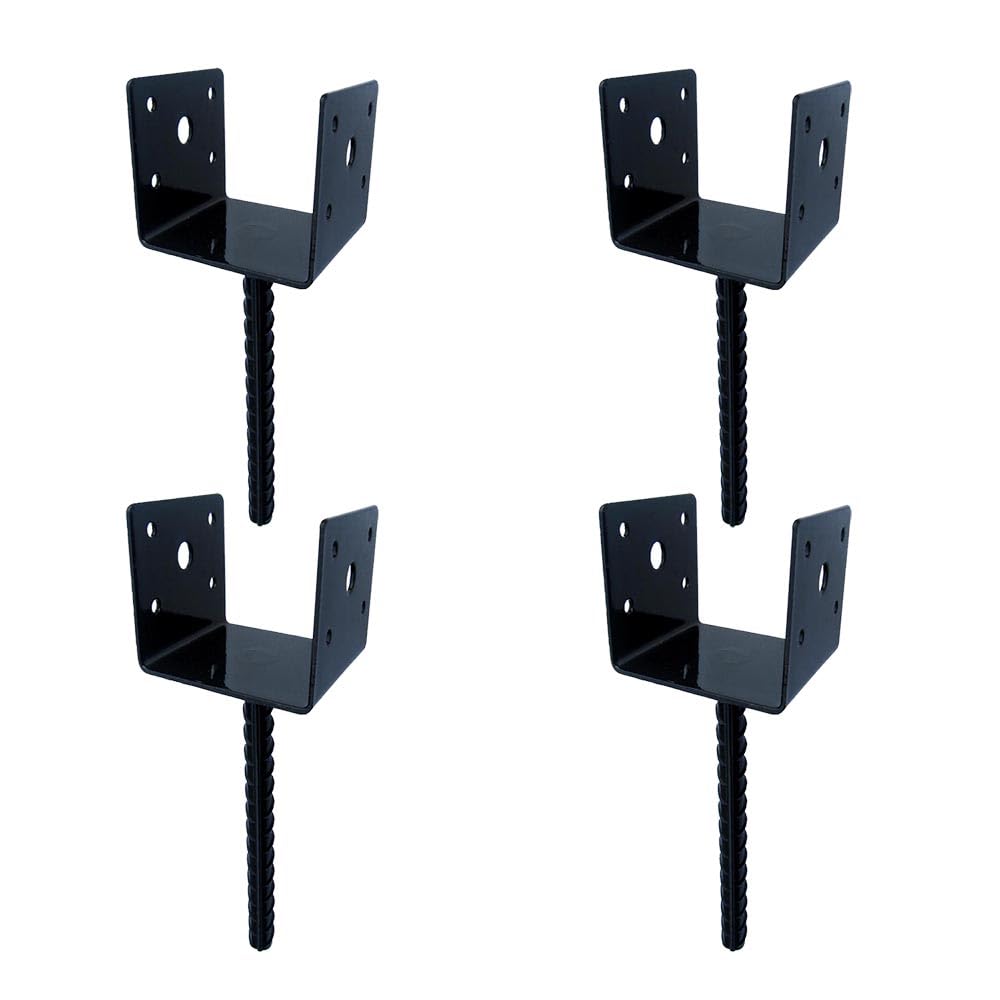 MTB 4 x 3.5-inch U-Shape Post Anchor (4-Pack)