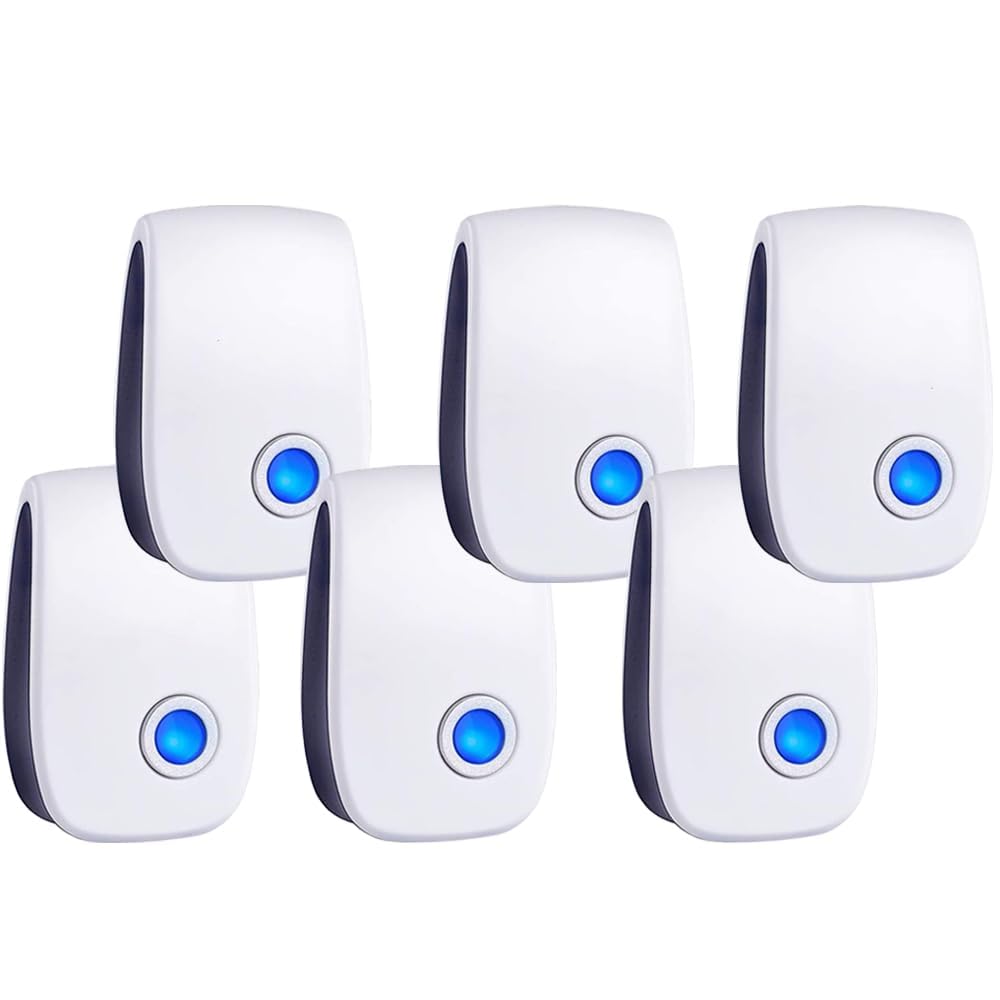 2026 Upgraded Ultrasonic Pest Control Repeller - 6 Packs