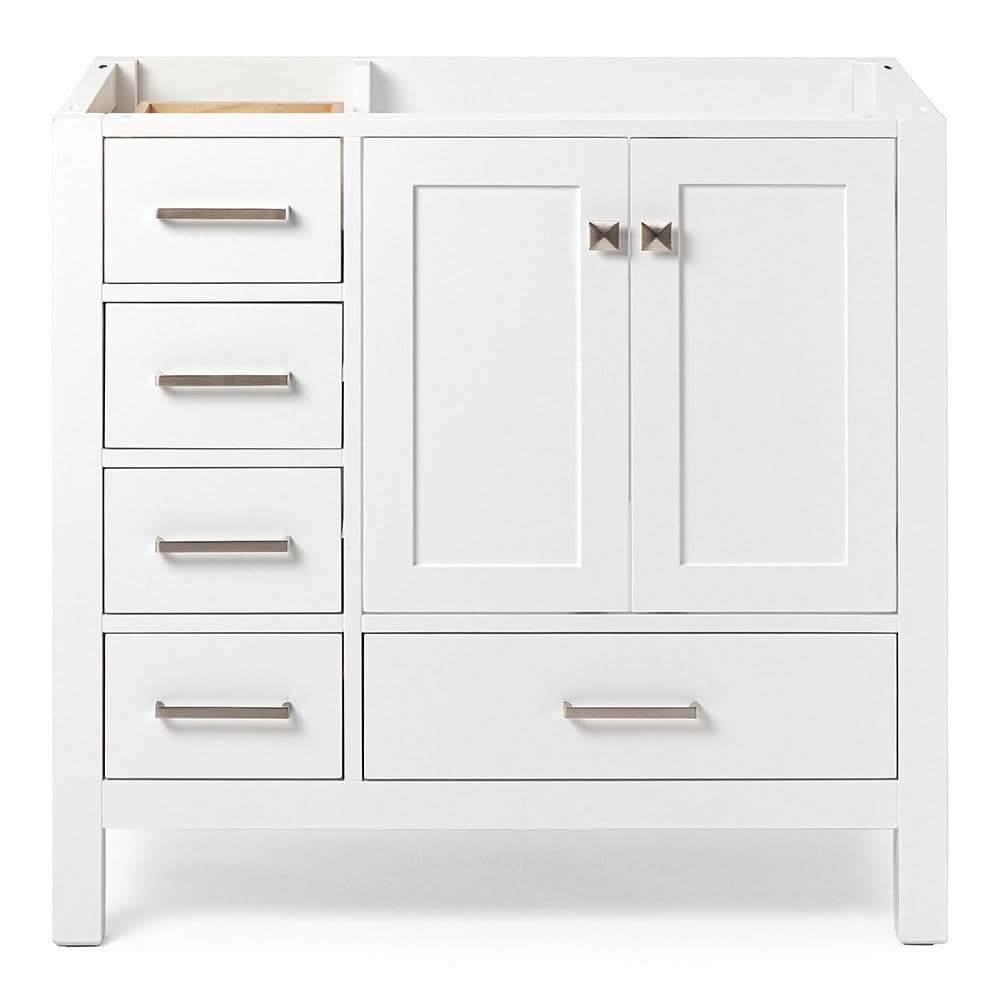 ARIEL Cambridge 36" Solid Wood Vanity Base