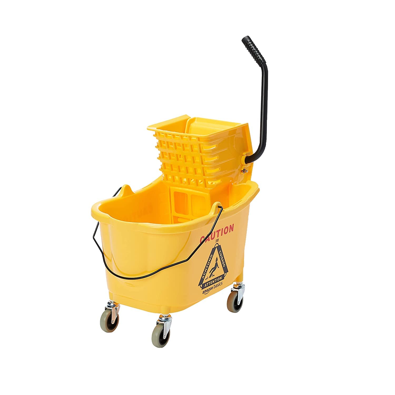 Amazon Basics 35-Quart Mop Bucket with Wringer