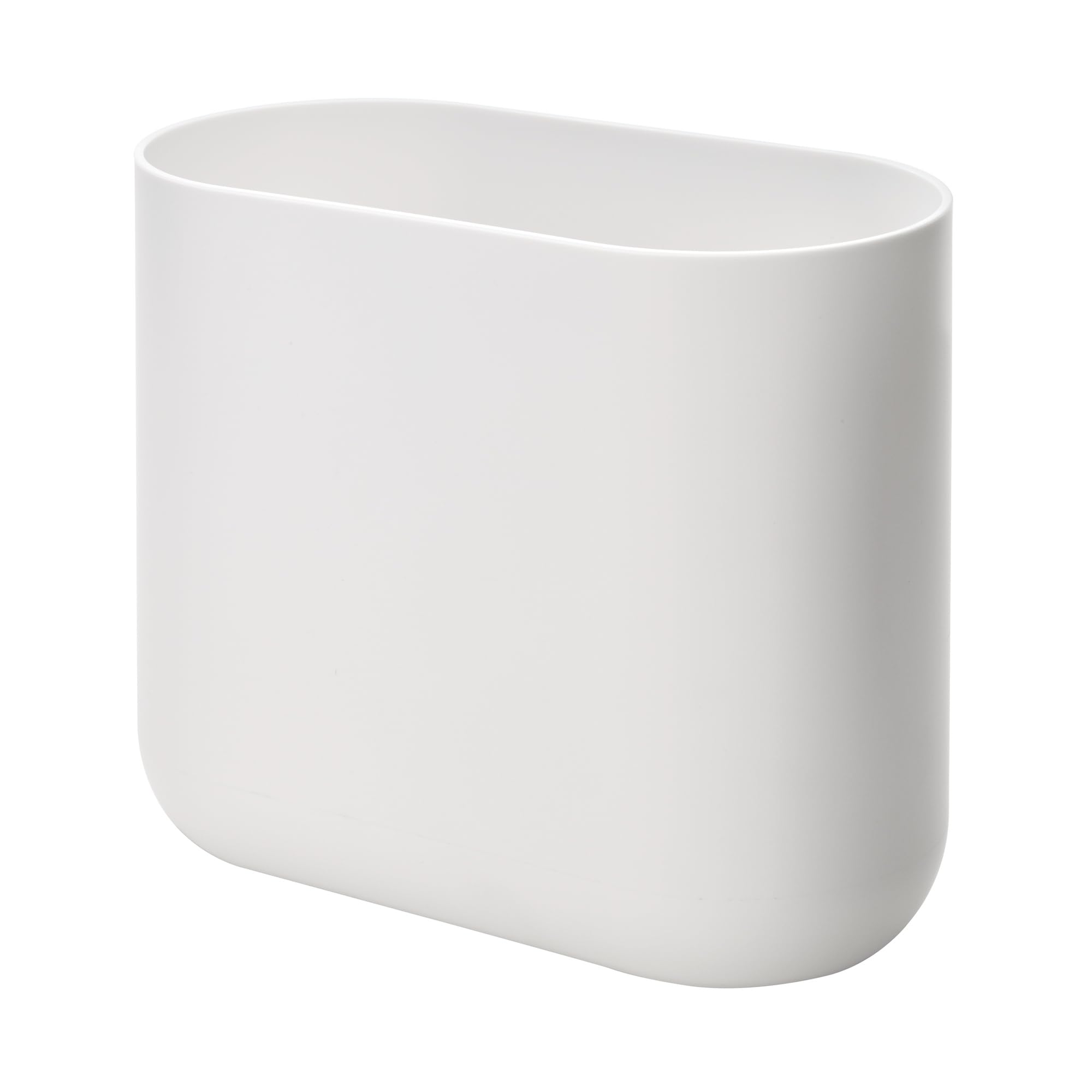 iDesign Slim Oval Trash Can