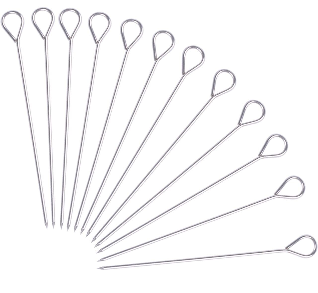 HONSHEN 6-inch Stainless Turkey Lacers