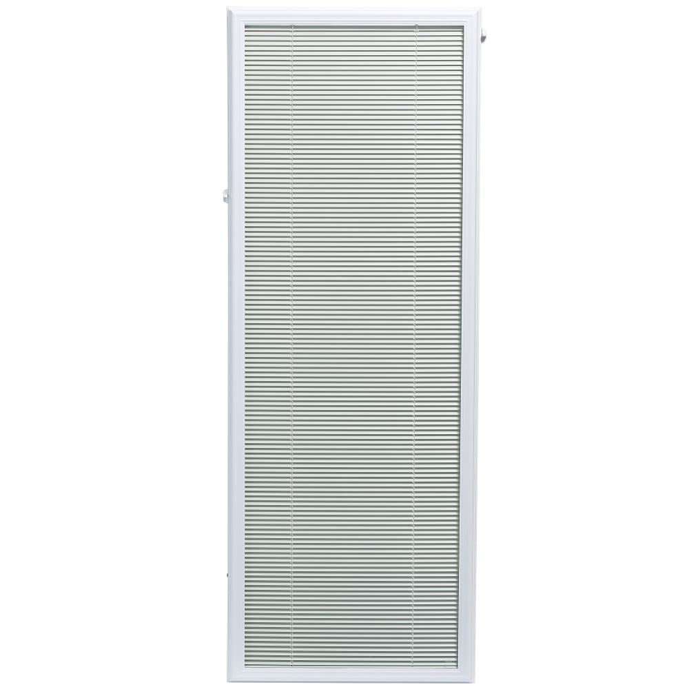 ODL Add On Blinds for Raised Frame Doors — Enclosed Blind Behind Tempered Glass