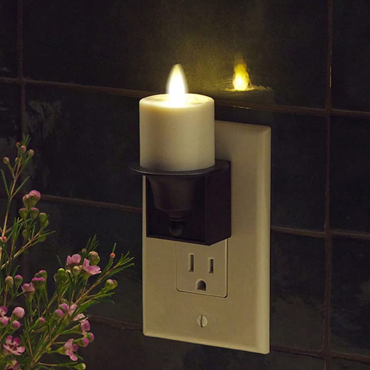 Luminara Plug-in Flame-Effect Nightlight