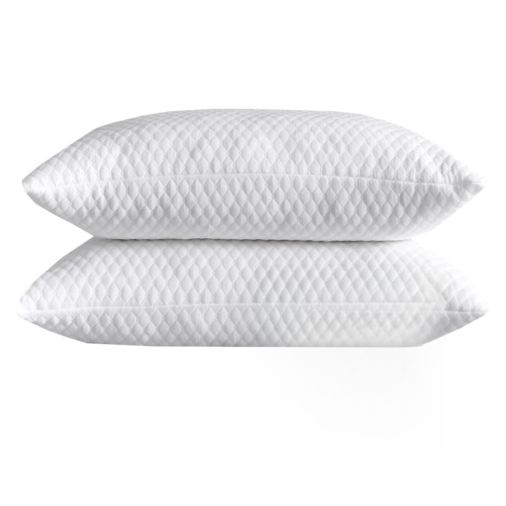 NTCOCO Shredded Memory Foam Pillow (2-Pack)
