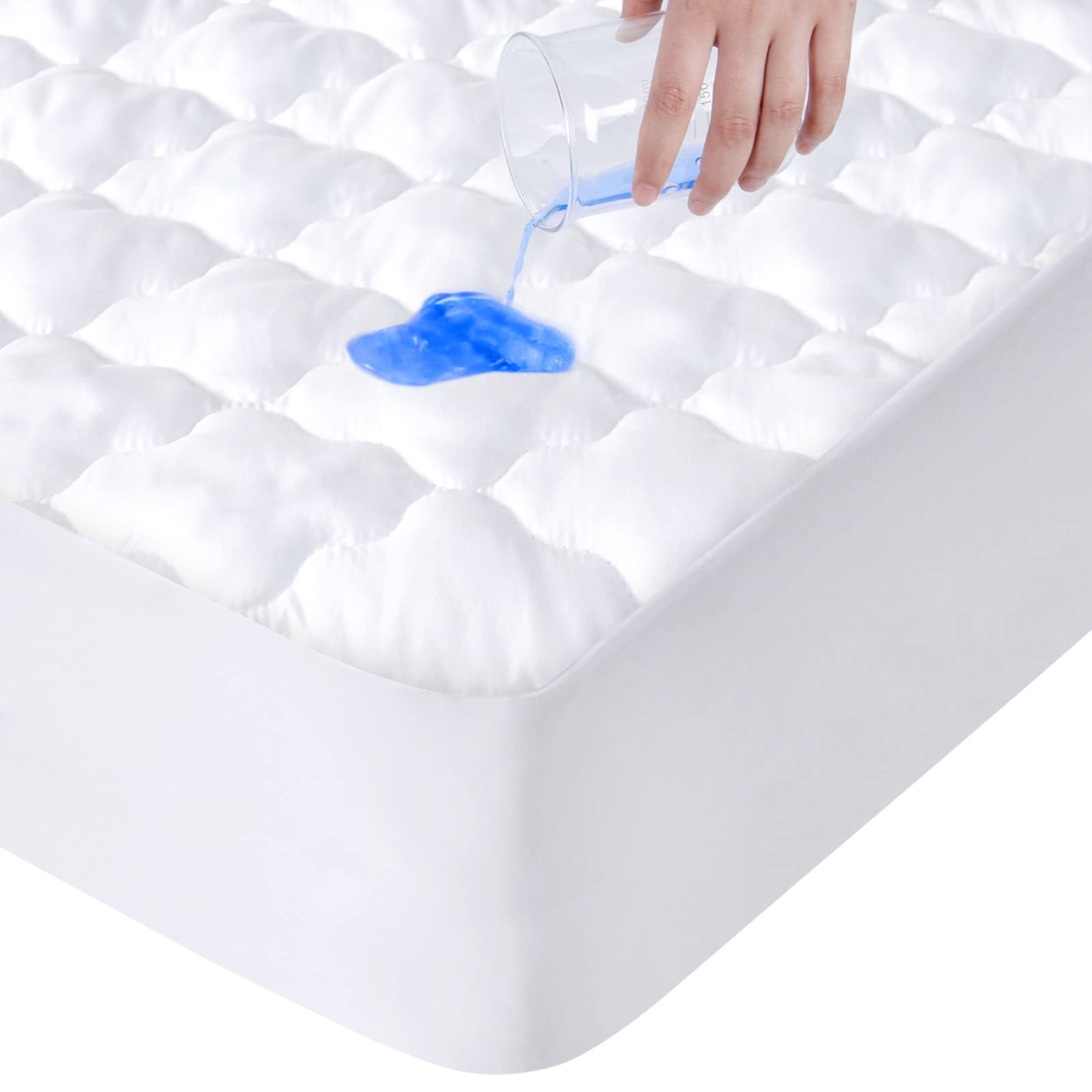 SPRINGSPIRIT Quilted Mattress Protector Pad