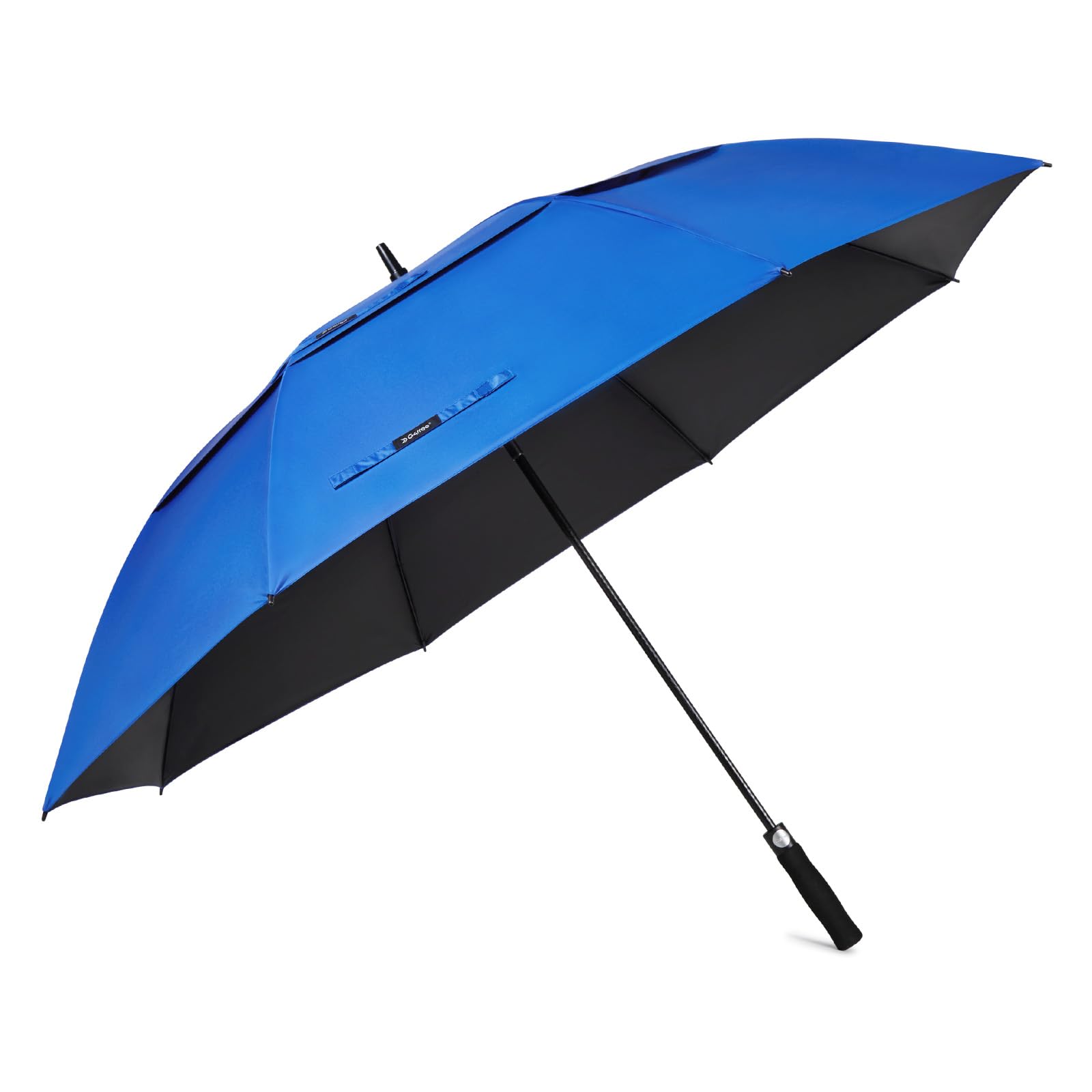 G4Free 54-Inch UV Protection Golf Umbrella — UPF 50+ with Black PU Coating