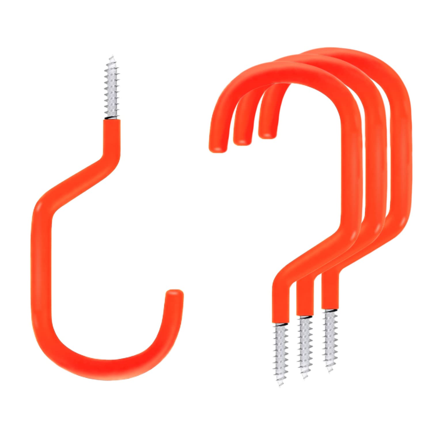 SMARTOLOGY Extra-Large Screw-In Hooks