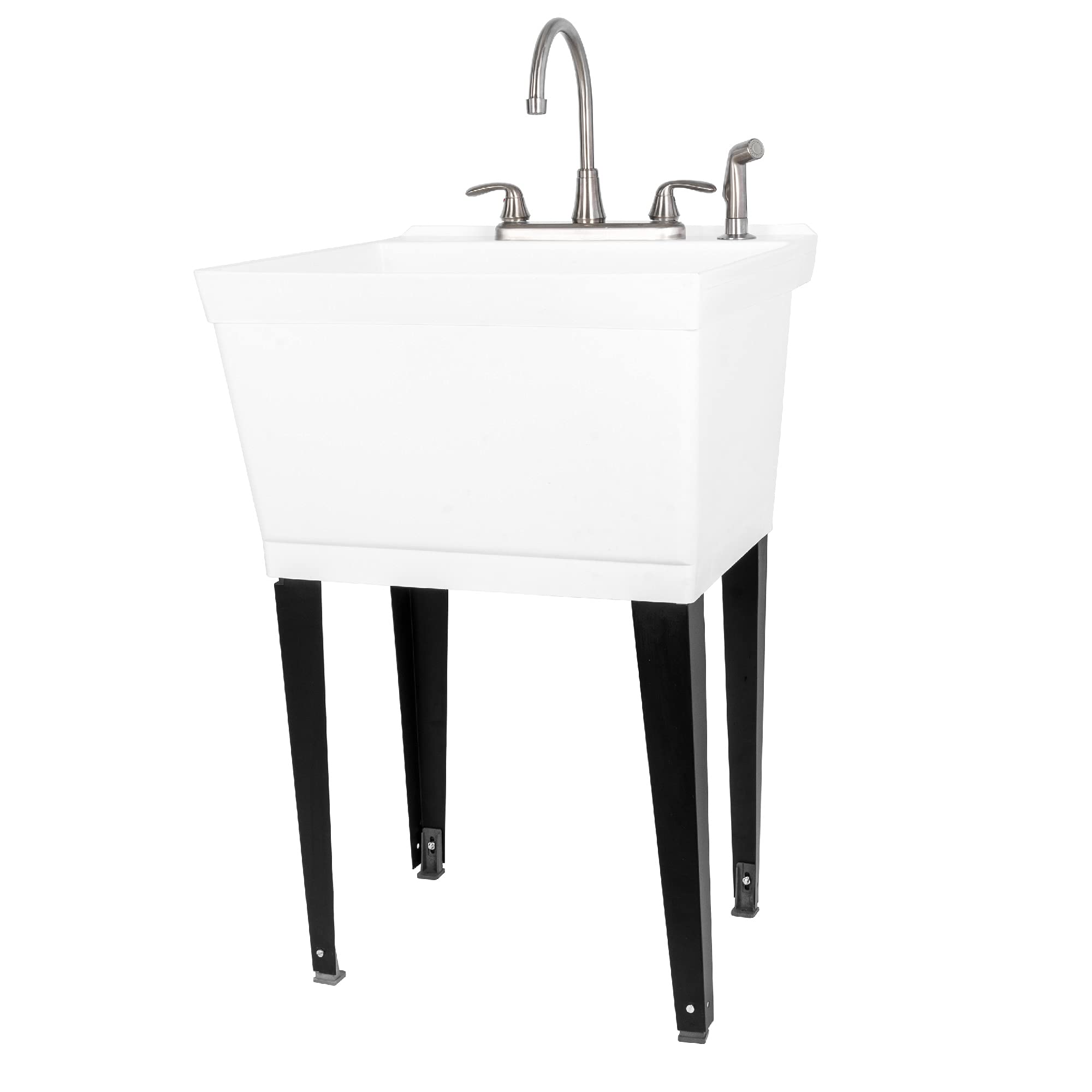 JS Jackson Utility Sink with Gooseneck Faucet