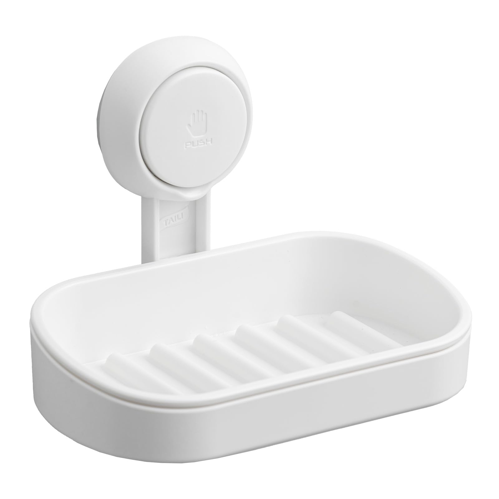 TAILI Suction-Cup Double Dish Soap Holder