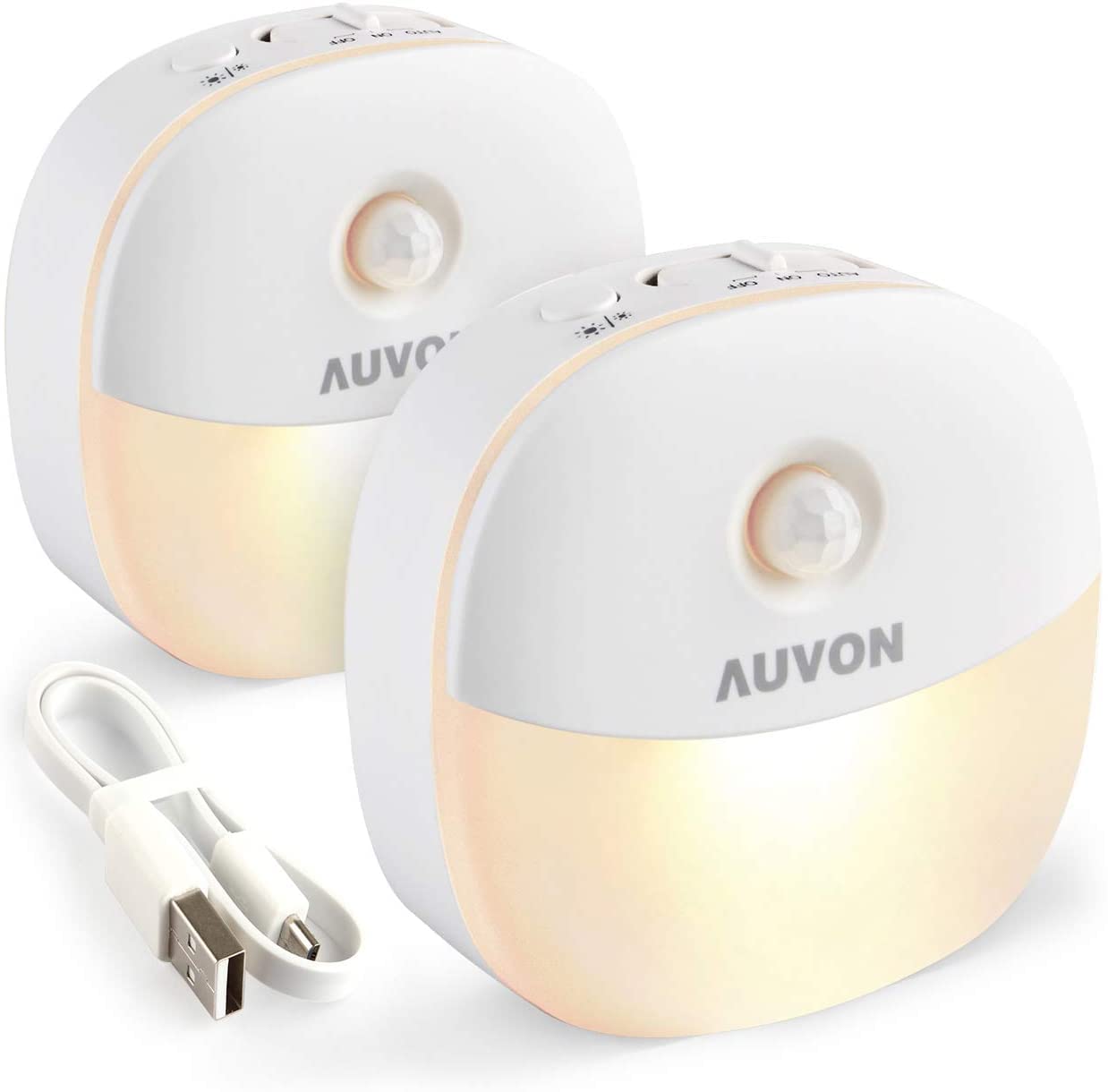 AUVON Rechargeable Motion Night Light
