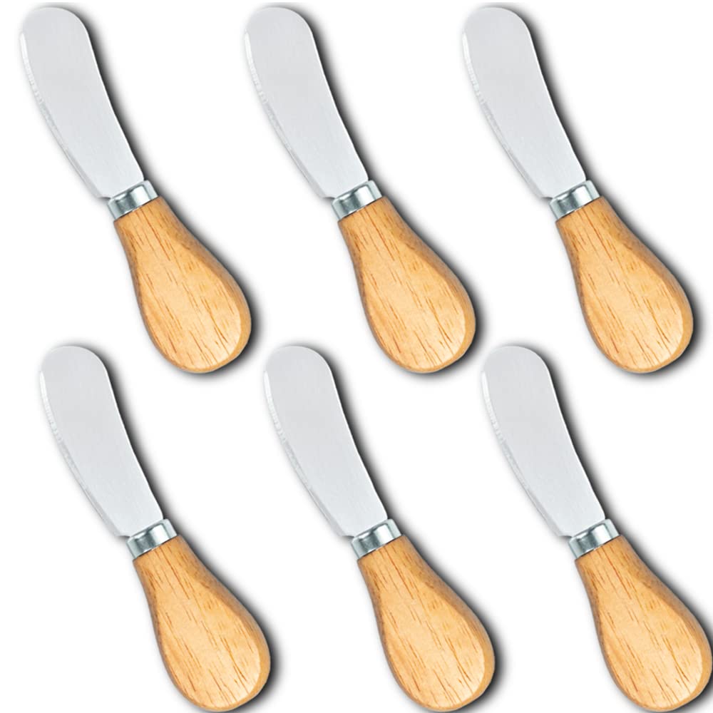 Yeeper Wooden Handle Spreaders (6-Pack)