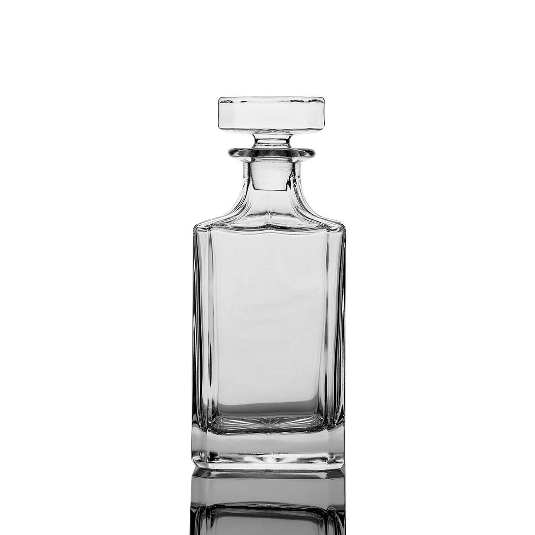 Square 25oz Whiskey Decanter