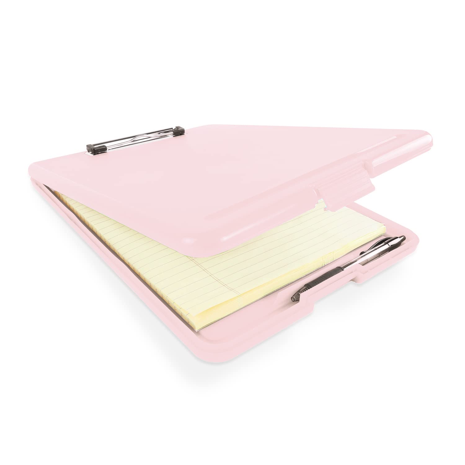 Slim Plastic Storage Clipboard with Pen Holder