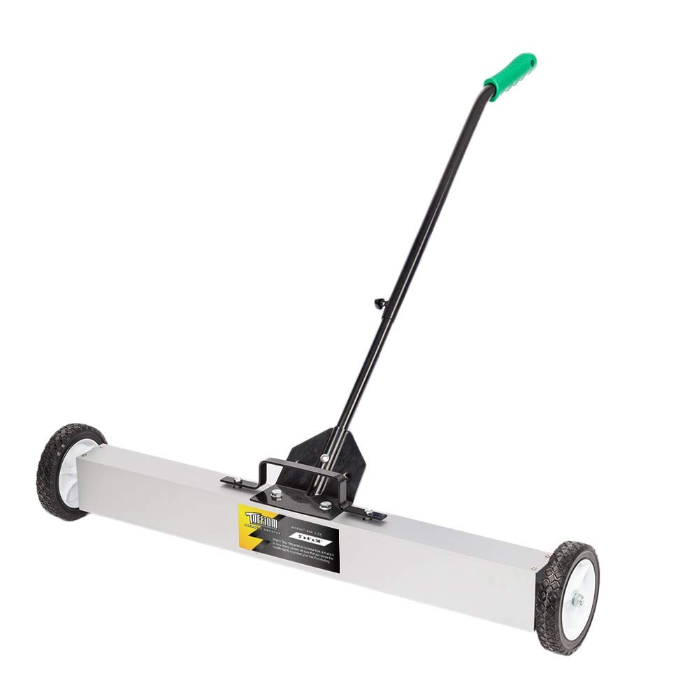 TUFFIOM 36-Inch Rolling Magnetic Sweeper