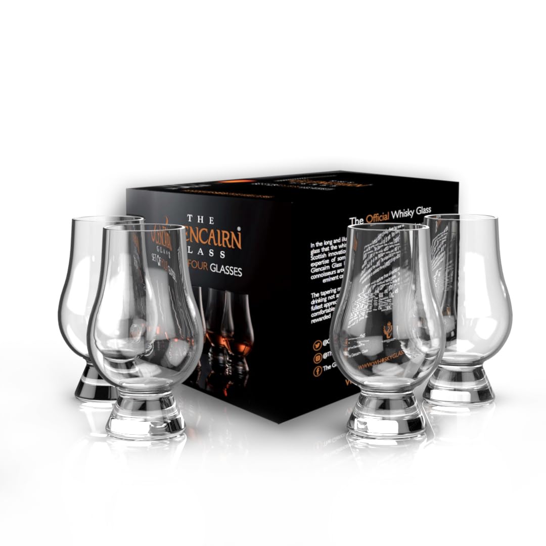 Glencairn Whisky Glass Set of 4 4 Count Original