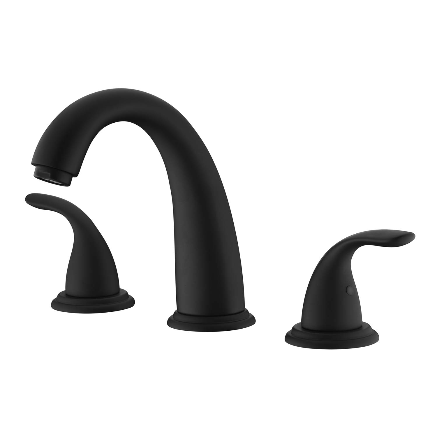 sumerain Matte Black Roman Tub Faucet